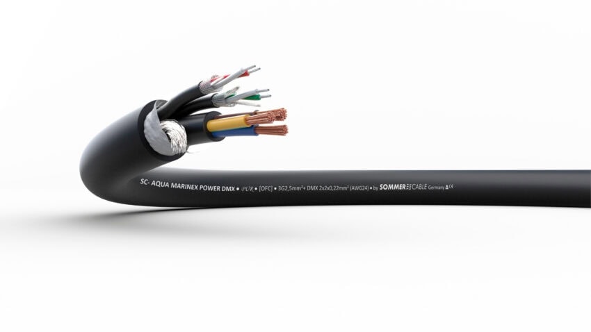 SOMMER cable SC-AQUA MARINEX POWER DMX