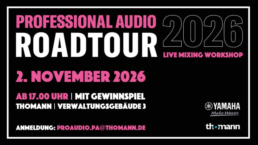 Yamaha Pro Audio Live Mixing Workshop bei Thomann