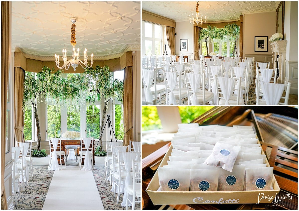 Hartsfield Manor ready for a wedding