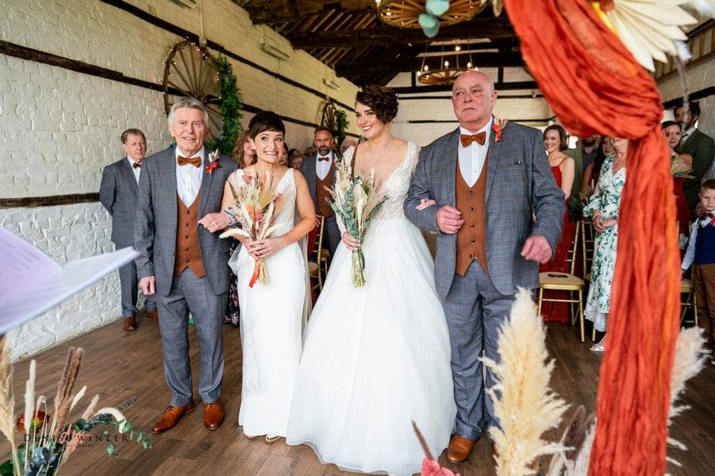 Same sex wedding Lillibrooke Manor
