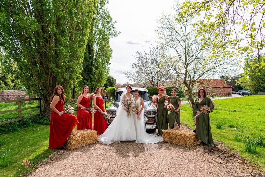 Fun group photo at Lillibrooke Manor