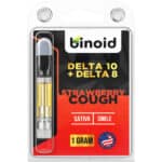 Binoid Delta 10 THC Vape Cartridges - Strawberry Cough