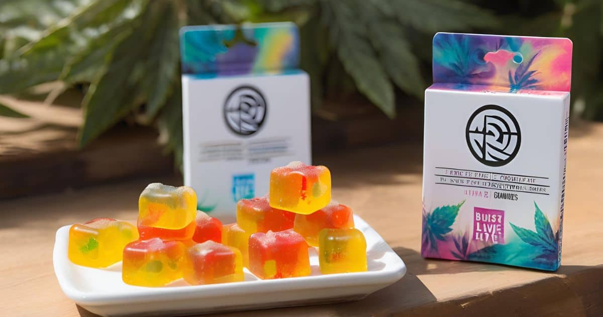 Sativa Live Rosin THC Gummies