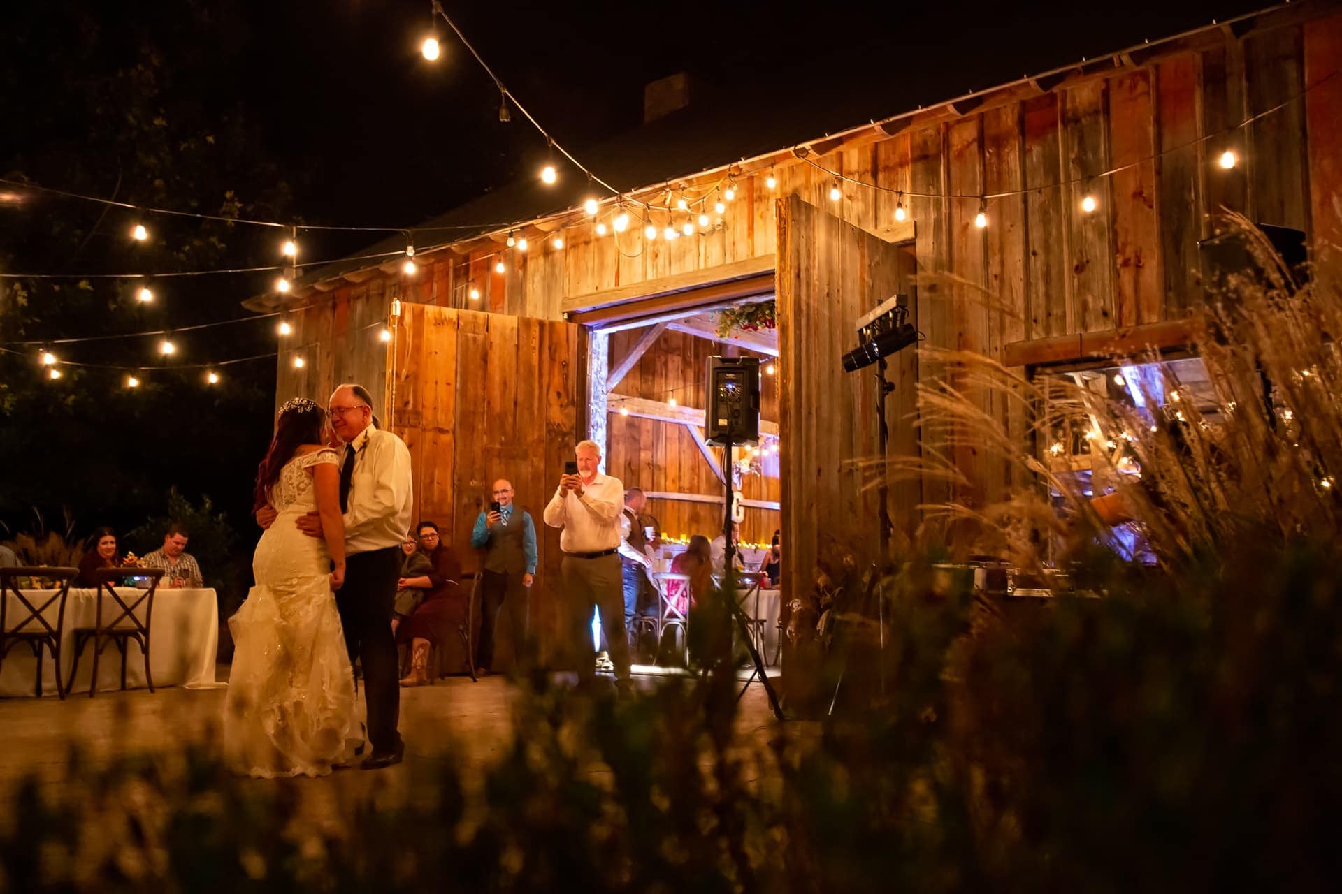 Dancing under the starts at Esperanza Ranch