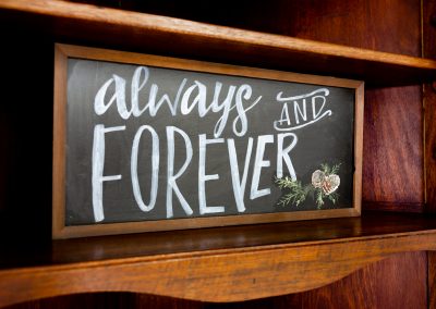 Always Forever Sign in Esperanza Ranch