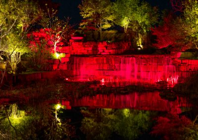 Esperanza Ranch Waterfalls with Red Theme