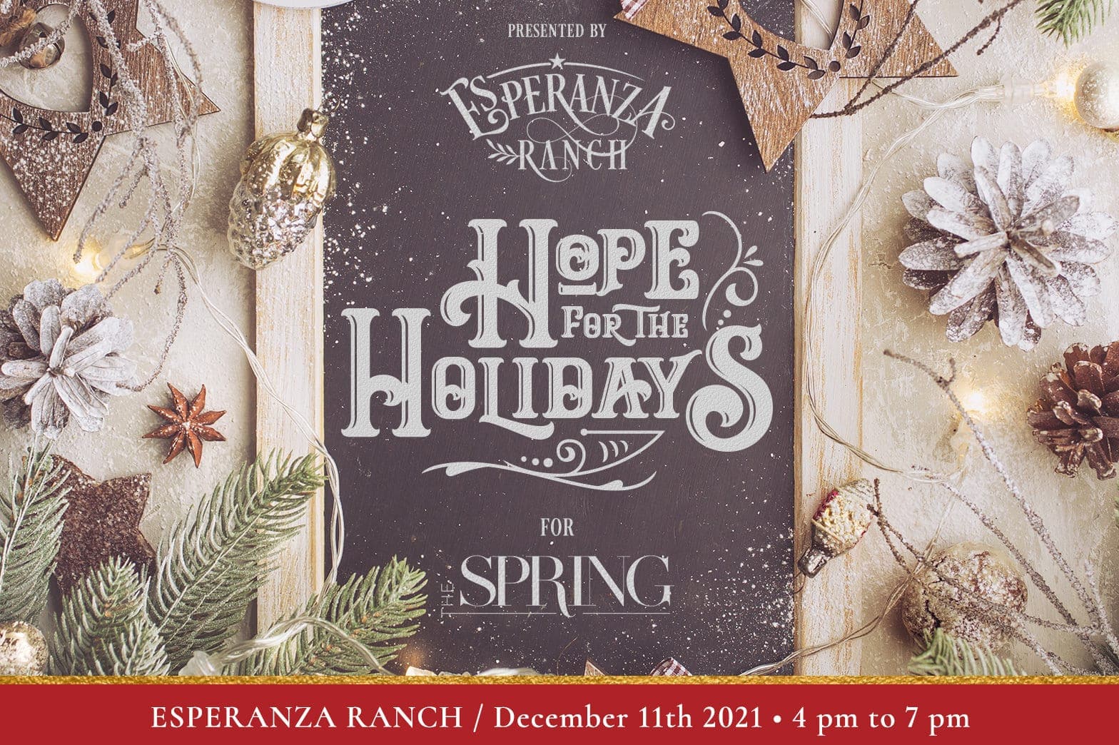 Hope for the Holidays 2021 by Esperanza Ranch