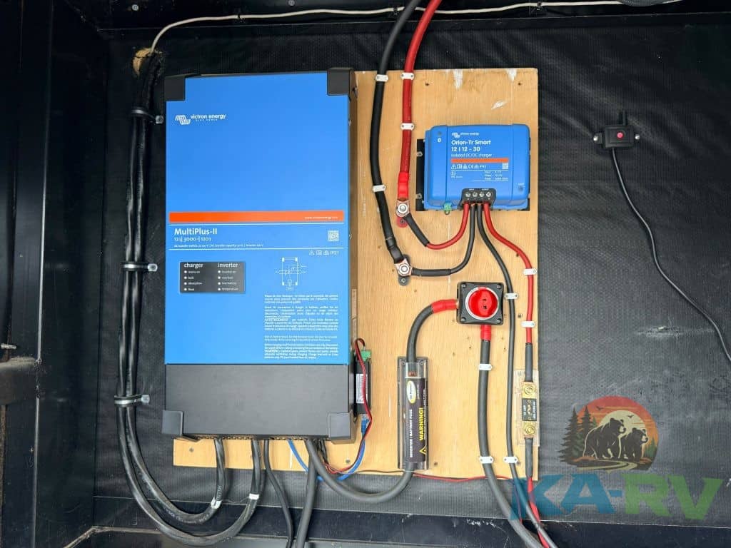 High-quality RV inverter and solar charge controller for optimal energy management in motorhomes.
