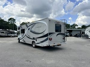 2014 Thor Chateau 28Z Class C RV parked at Karv Repair lot.