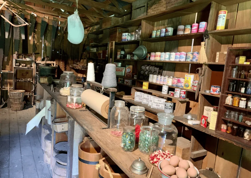 Dudley Farm's country store.