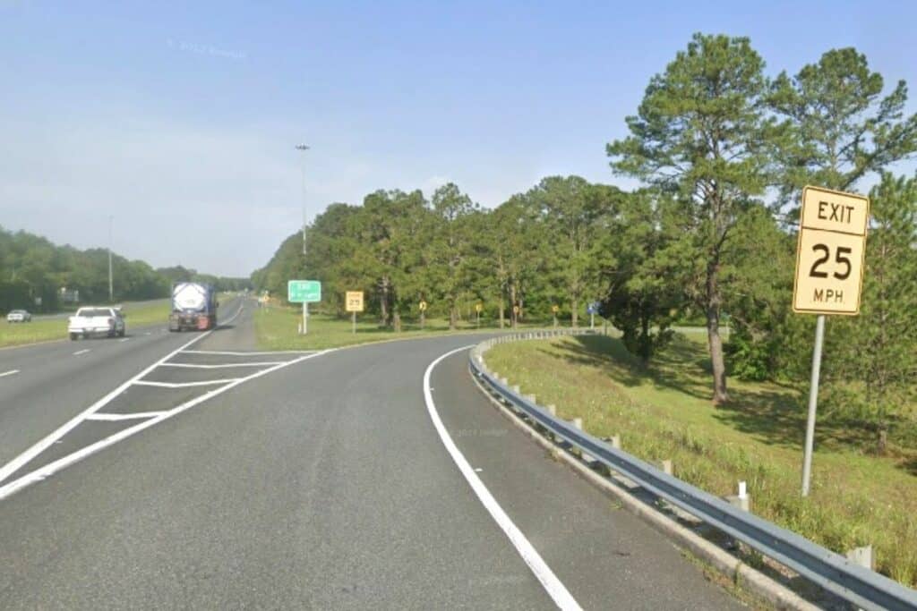 US 41 exit off I-10 in Columbia County