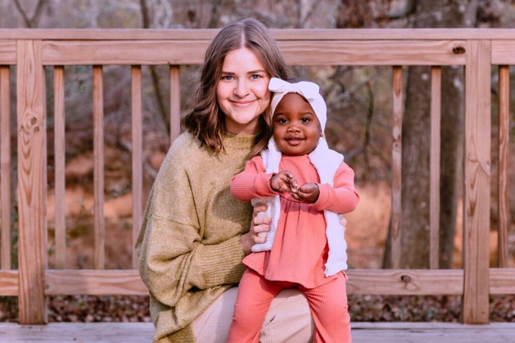 Kendall Grayson and her daughter, Claire.