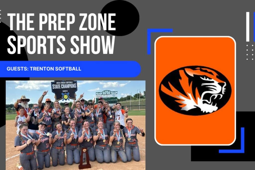 The Class 1A state softball champion Trenton Tigers will be on the season-ending Prep Zone sports show on Tuesday.