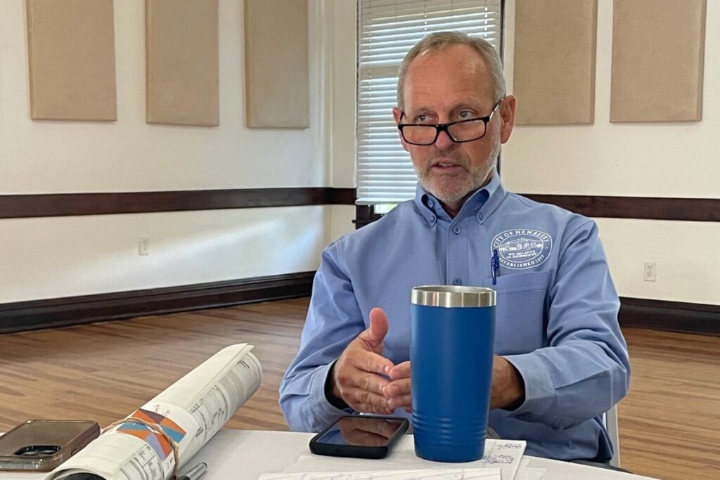 Newberry City Manager Mike New