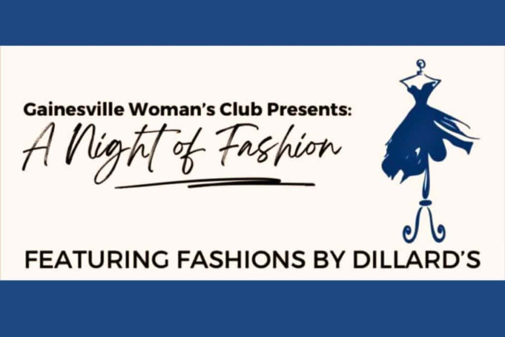 The Gainesville Woman’s Club will host “A Night of Fashion” to benefit the Child Advocacy Center on Thursday, April 3. Courtesy of Gainesville Woman's Club