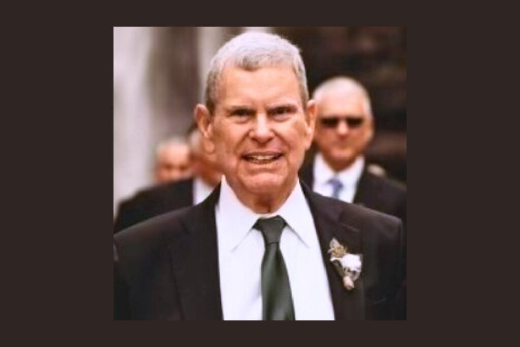 Longtime Gainesville funeral home owner Marcus Mickey Milam III died on June 13 at the age of 84. Courtesy of Katy Milam