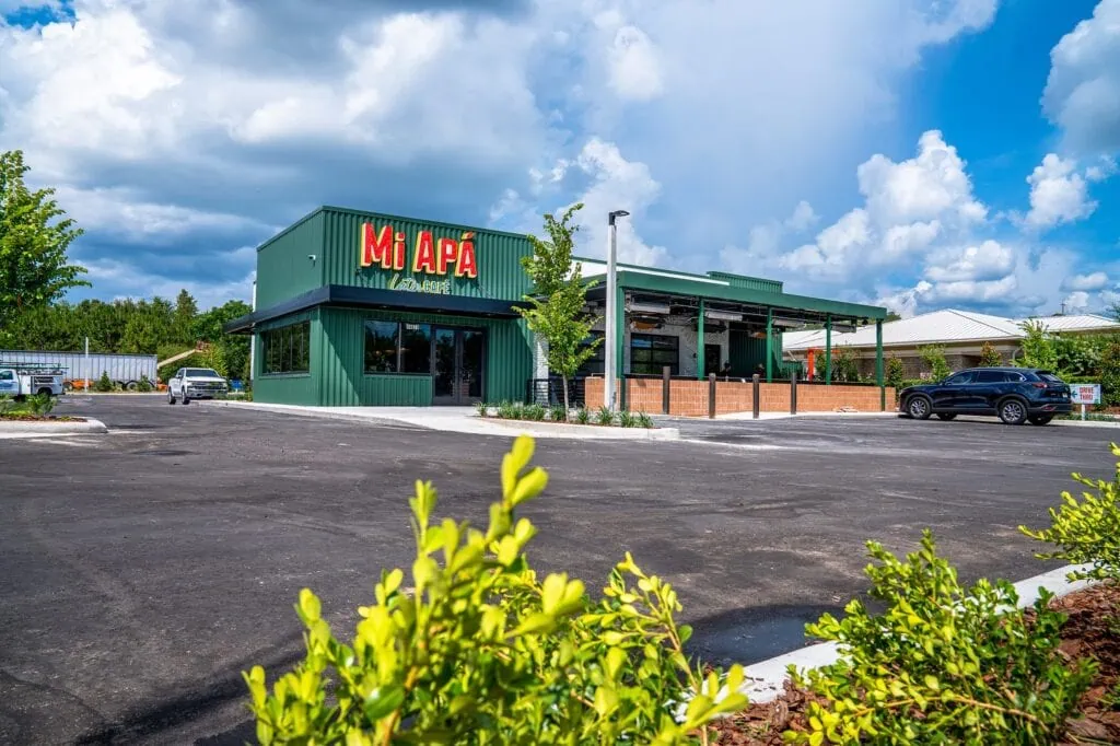 The new Mi Apá Latin Café storefront in Alachua. Courtesy of Mi Apa Latin Cafe