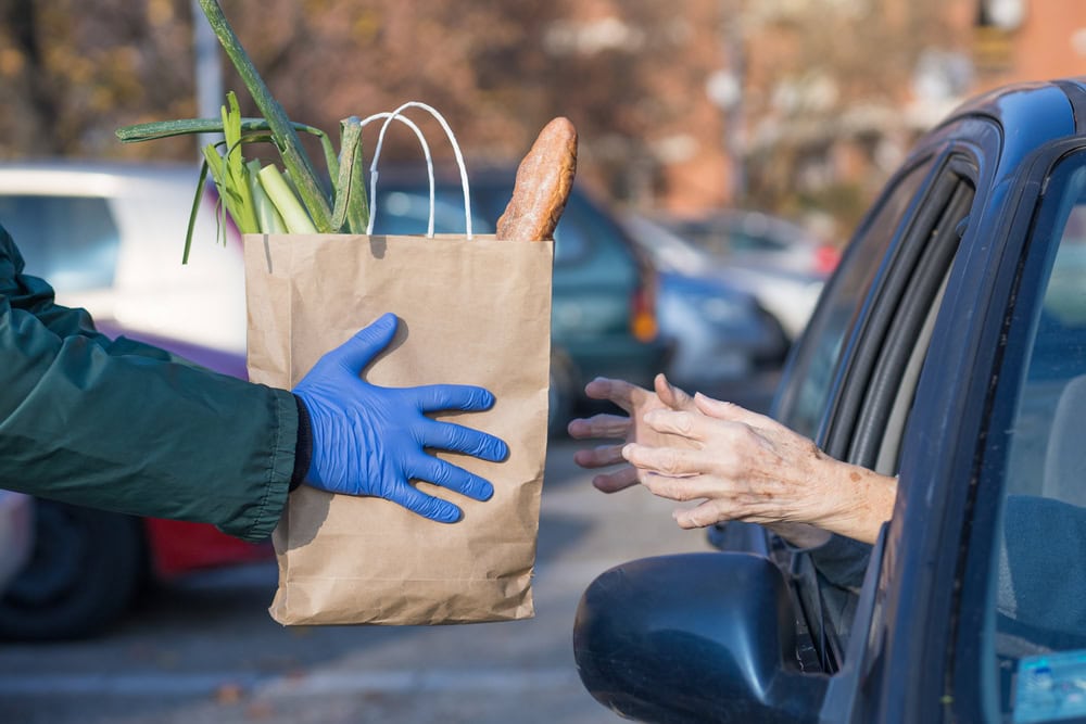food donation giveaway