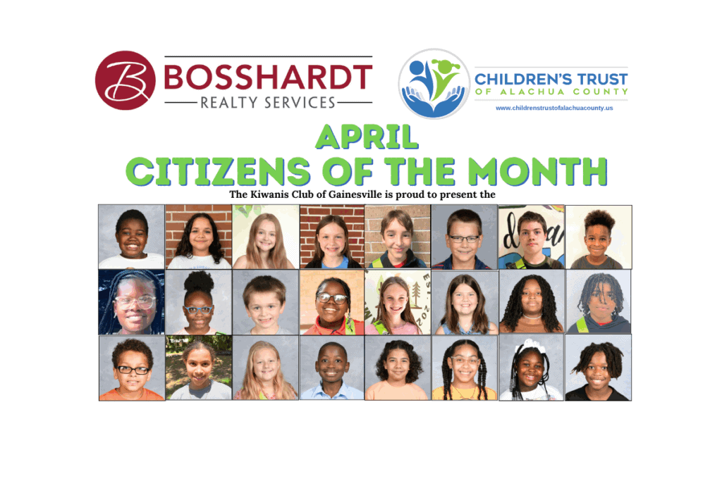 April Citizens of the Month