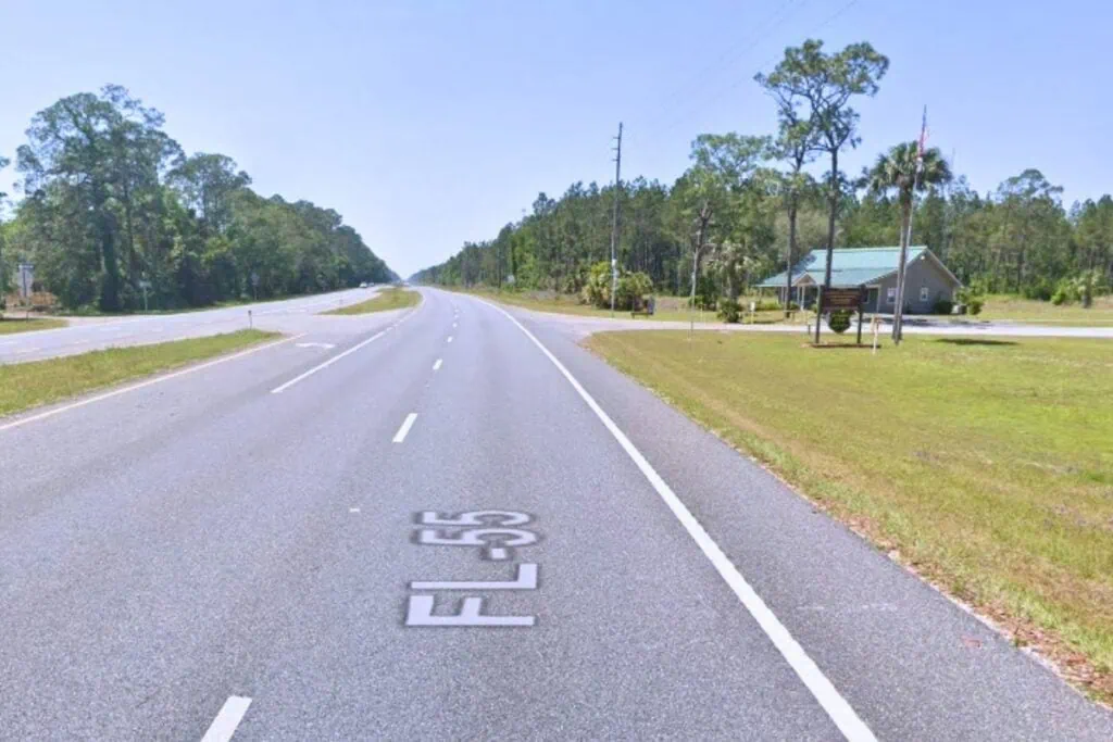 A sedan hit and killed a 65-year-old Cross City man who was walking on US Highway 19 in Dixie County early Saturday morning. Google Maps