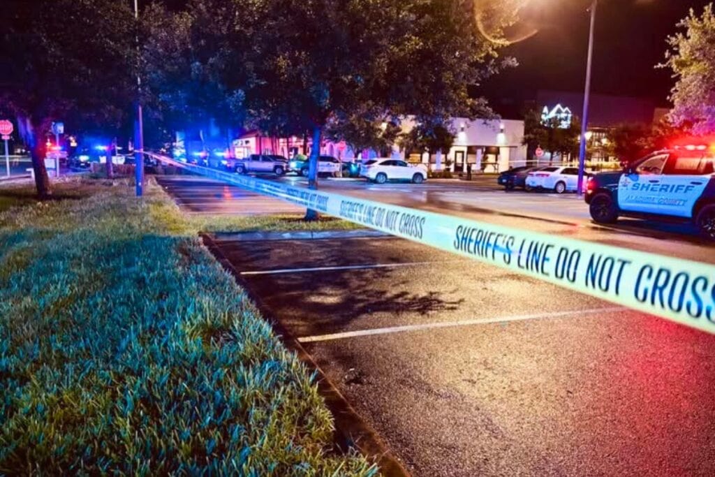 A suspect being taken into custody on Wednesday night in the Bonefish Grill parking lot drew a firearm on an Alachua County Sheriff’s deputy, who in turn shot the suspect.