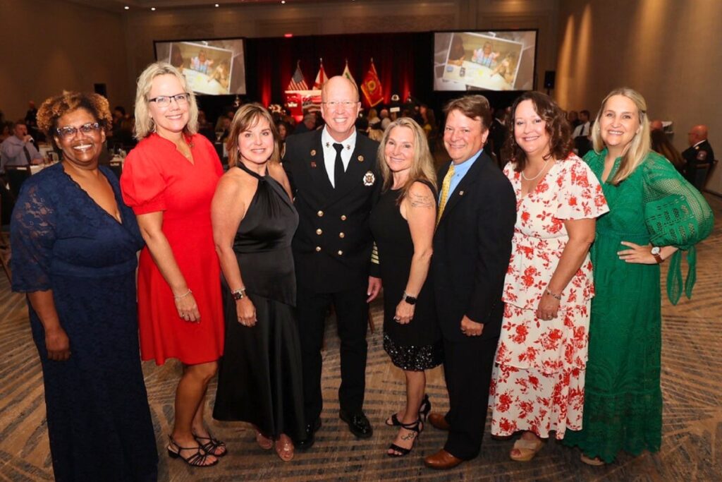 Alachua County Fire Rescue Chief Harold Theus was recently named 2025 Career Fire Chief of the Year by the Florida Fire Chiefs’ Association. Courtesy of Alachua County