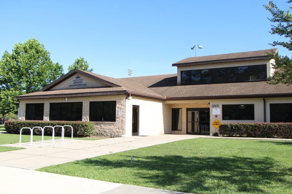 Cone Park Branch in Gainesville serves as a Partnership for Strong Families Family Resource Center. Photo by Lillian Hamman