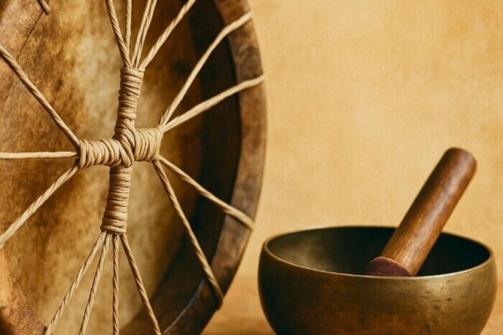Discover the impact of music as a ceremonial tool in The Discovery of Sound at Heartwood Soundstage on Sunday. Courtesy of Heartwood