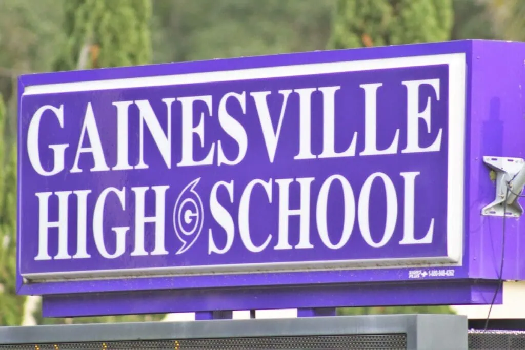 Gainesville High School. Photo by Seth Johnson