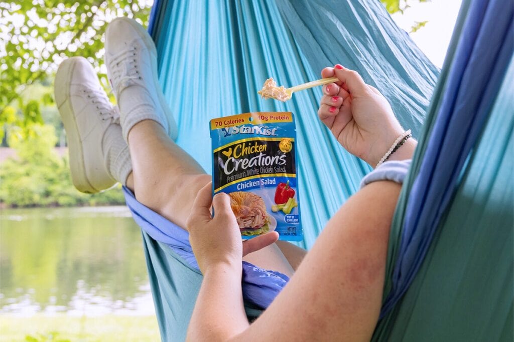 Items like StarKist's Chicken Creations offers protein. Courtesy of StatePoint Media