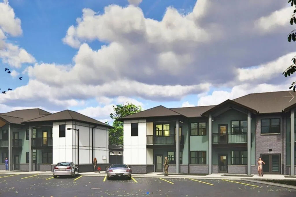Live Oak Contracting recently broke ground Park Lane Phase II, a $33.1 million multifamily development off Archer Road in Gainesville. Courtesy of Live Oak Contracting
