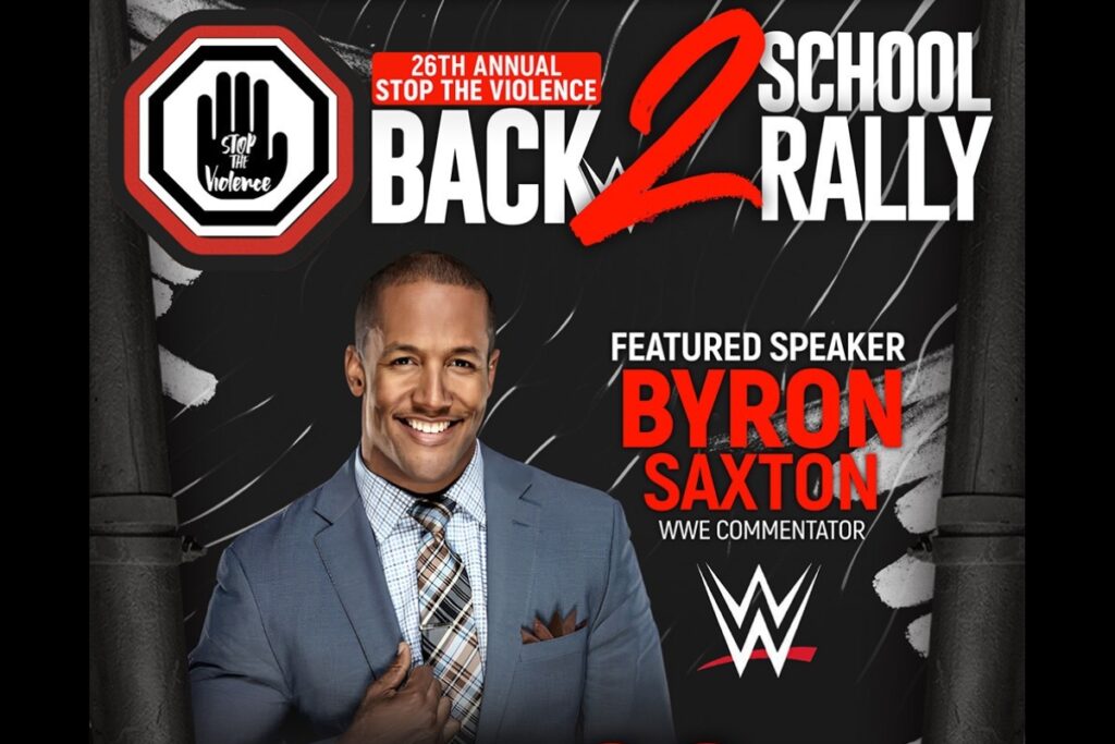 School-age students and their families are invited to attend the 26th annual Stop the Violence Back-to-School Rally slated for Saturday. Courtesy of PAVE