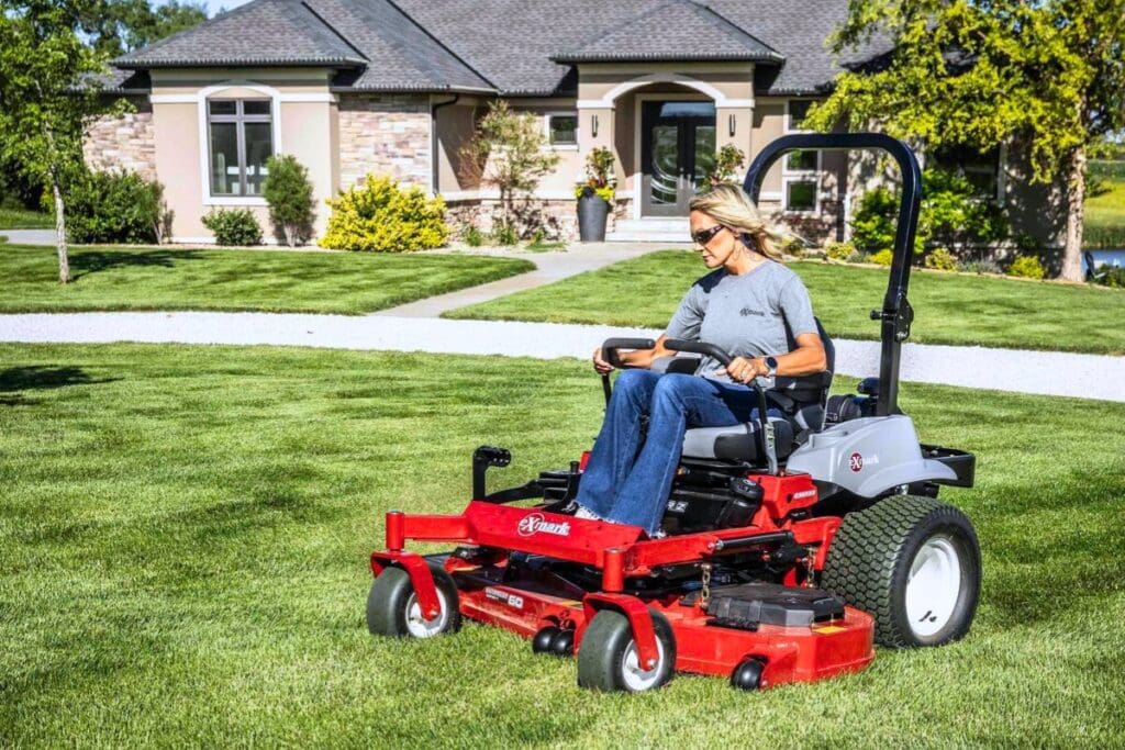 Select the right cut height for your grass type and season for a vital lawn. Exmark