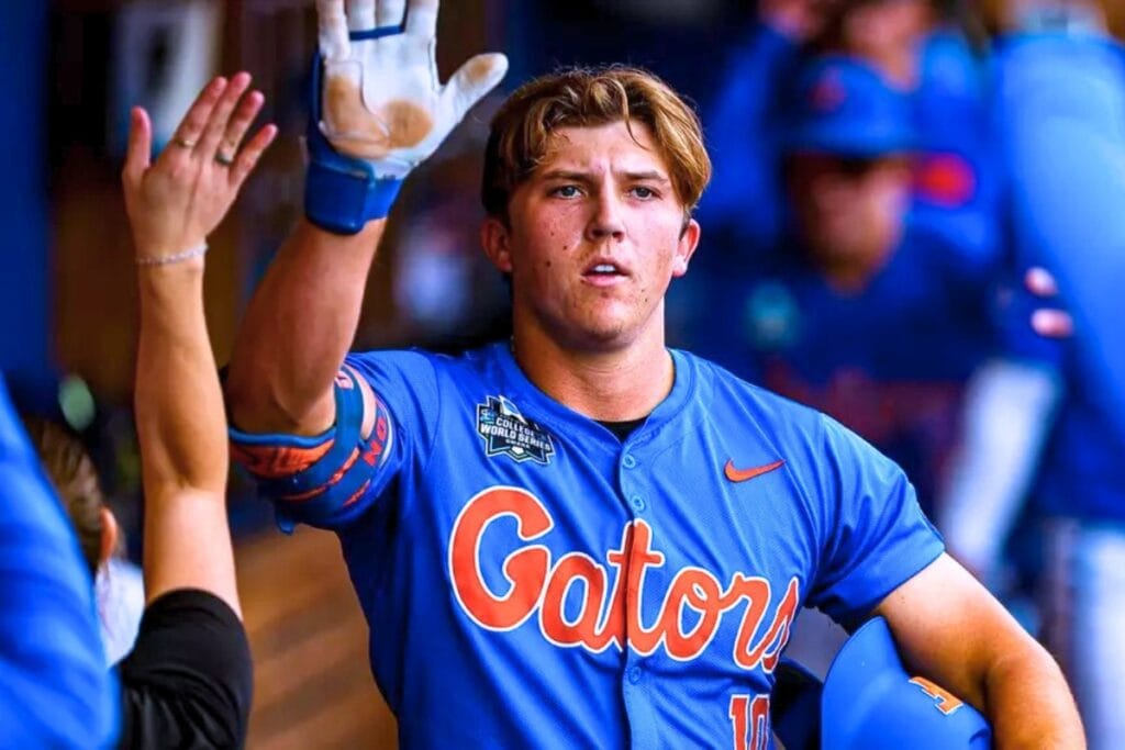 The Chicago White Sox selected Florida's Colby Shelton in the sixth round of the MLB Draft on Monday. Photo by Catherine McCarthy-UAA Communications