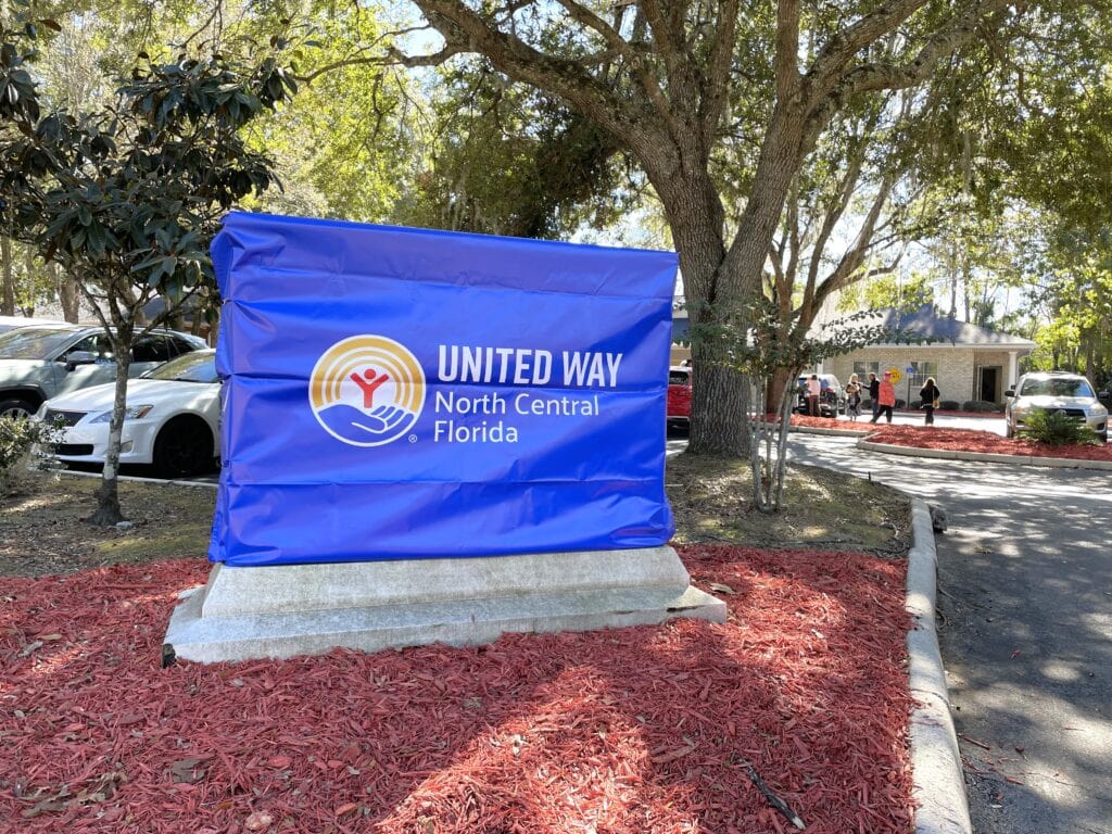United Way of North Central Florida covers six counties that report more households in poverty than the state average. Photo by Seth Johnson