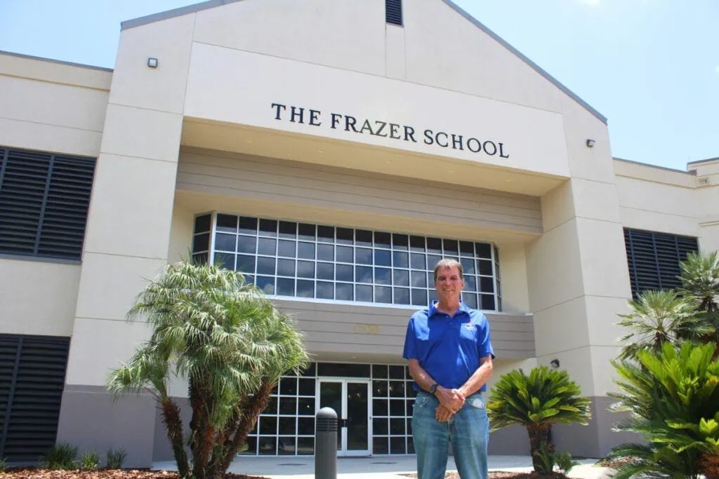 Will Frazer started The Frazer School after three decades teaching at Buchholz High School.