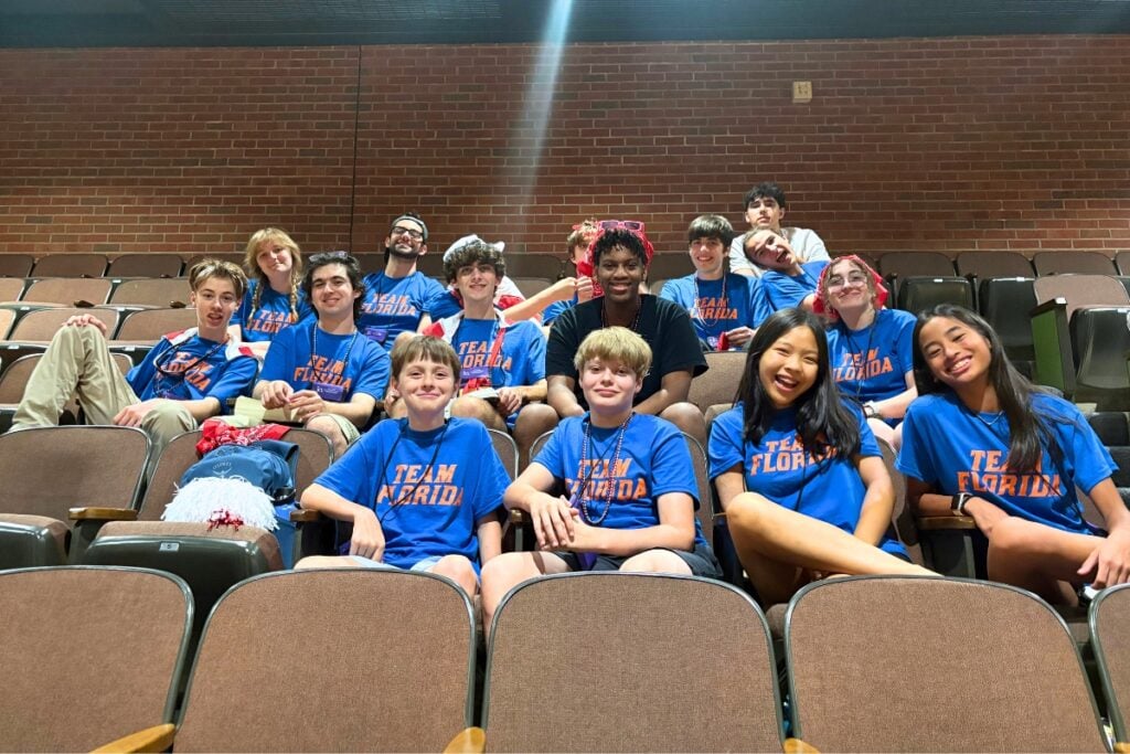 Oak Hall School students participated in the 2025 National Junior Classical League Convention held in July at Miami University in Ohio. Courtesy of Oak Hall School