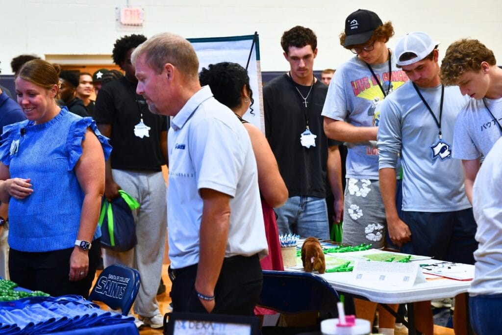 Santa Fe College hosted its third annual orientation and networking event for student-athletes on Thursday. Photo by Janalyn Peppel