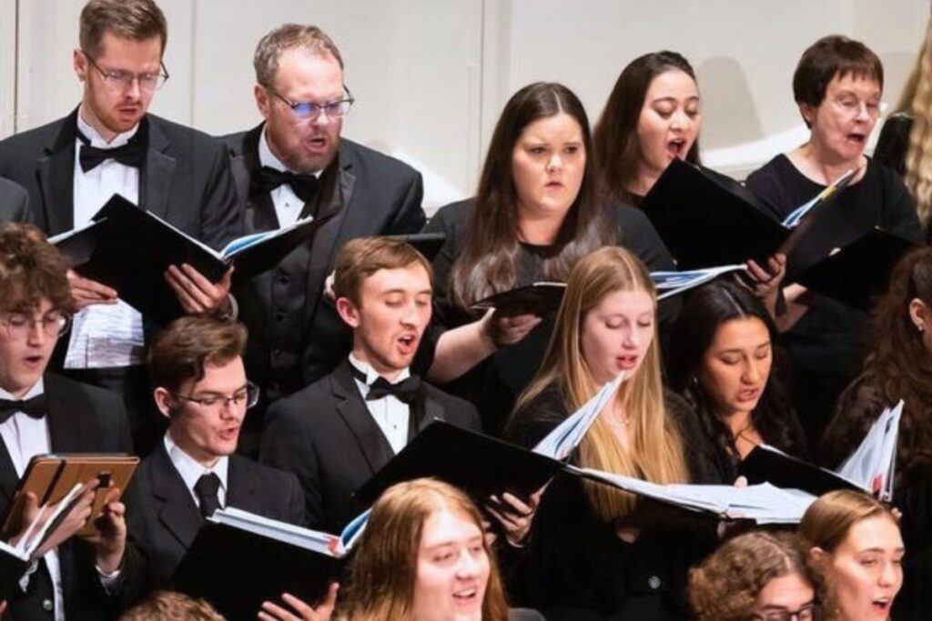 The Gainesville Master Chorale, the premier vocal ensemble of North Central Florida, will begin its 2025-2026 concert season with an open rehearsal on Monday. Courtesy of GMC