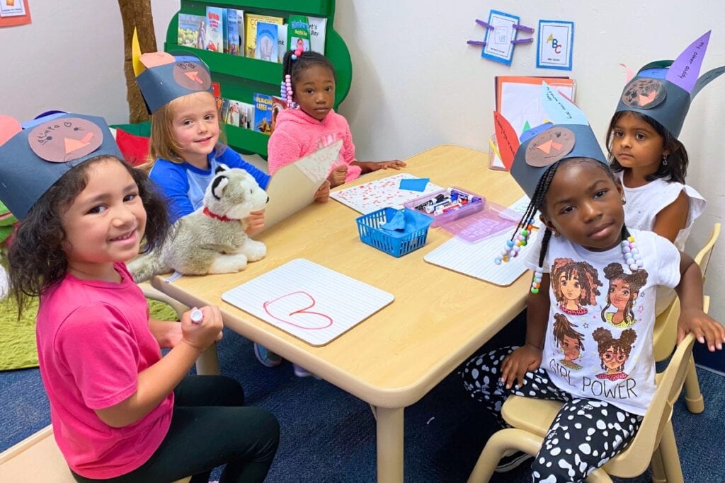 Voluntary Pre-Kindergarten students at Chiles Elementary School. Courtesy of ACPS