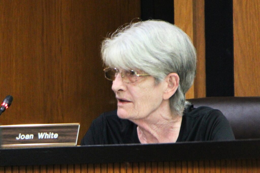 Archer City Commissioner Joan White recently resigned and shined light on city's loose financial security protocols. Photo by Lillian Hamman