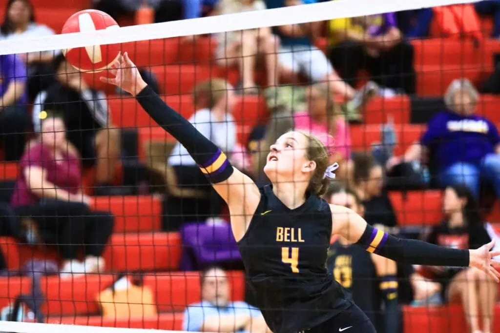 Bell senior Krista Scott and her team will host the annual Lady Bulldog Invitational on Friday and Saturday. Photo by C.J. Gish