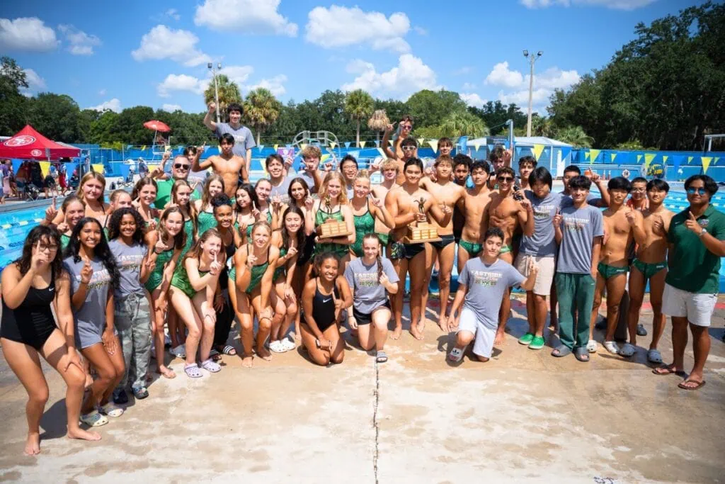 Eastside's boys and girls teams took first at the 2025 Rob Ramirez City Championship Meet on Saturday. Photo by Tim Rodriquez