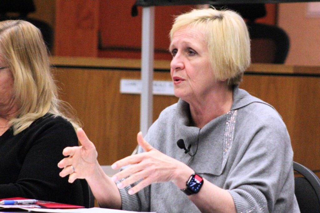 Interim Superintendent Kamela Patton helped organize a joint safety and security meeting between Alachua County Public Schools (ACPS) and local law enforcement and emergency response professionals on Monday.