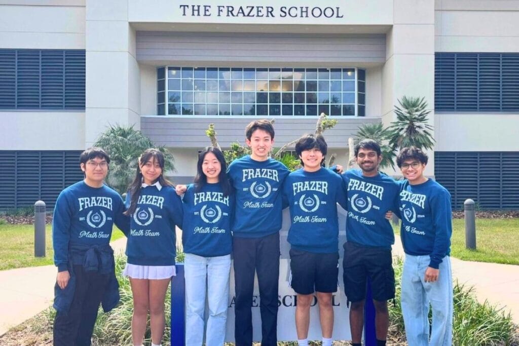 Seven Frazer School students were named National Merit Scholarship semifinalists. Courtesy of The Frazer School