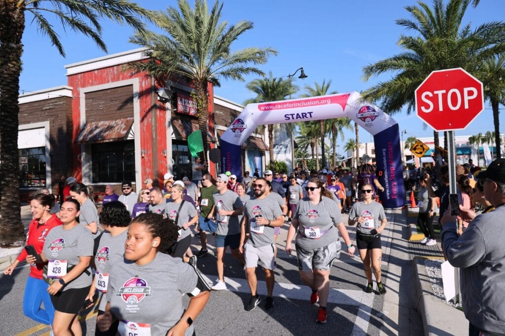 The Special Olympics Florida will hold its 2025 Race for Inclusion 5K-Gainesville on Saturday, Dec. 6, at UF Flavet Field. Courtesy of Special Olympics Florida
