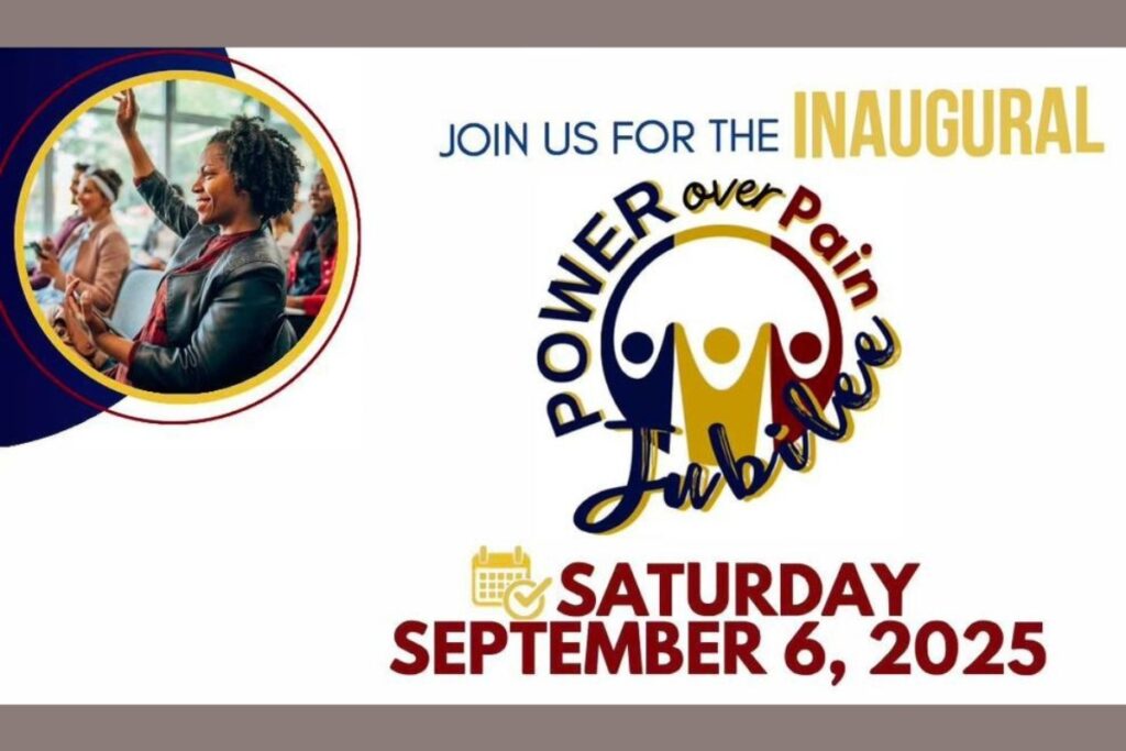 UF Health will be holding its inaugural Power Over Pain Jubilee on Saturday, Sept. 6, at Mt. Carmel Baptist Church in Gainesville. Courtesy of UF Health