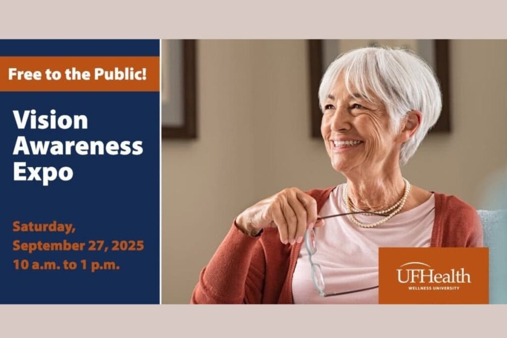 UF Health will host a Vision Awareness Expo at UF Health The Oaks, located at Oaks Mall in Gainesville, on Saturday. Courtesy of UF Health