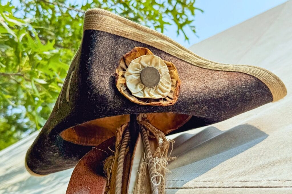 American Revolution-era hat. Photo by Eric Wiser-unsplash