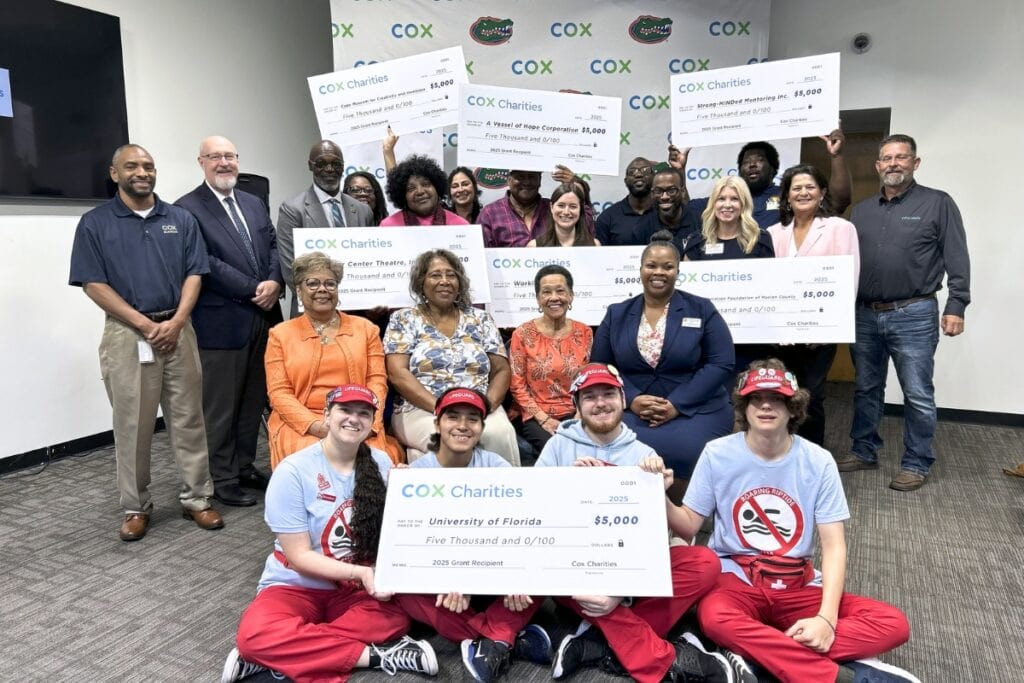 Cox Communications announced on Wednesday that it awarded $35,000 to seven local nonprofits through its Cox Charities Investments Grants program. Courtesy of Cox Communications